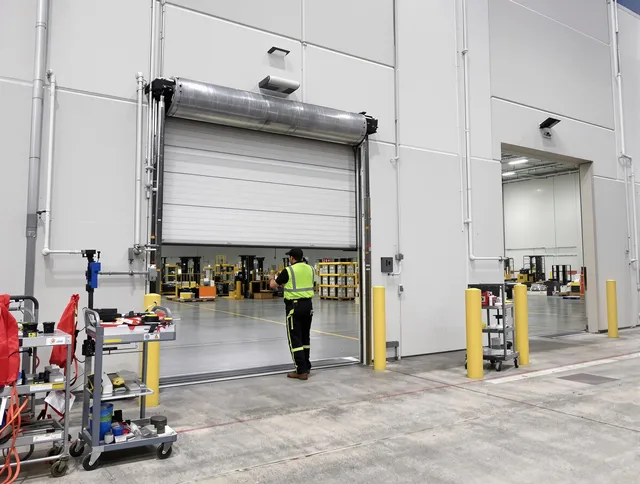 Commercial Garage Door Repair in Tolland
