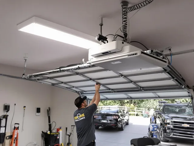 Garage Door Opener Installation in Tolland