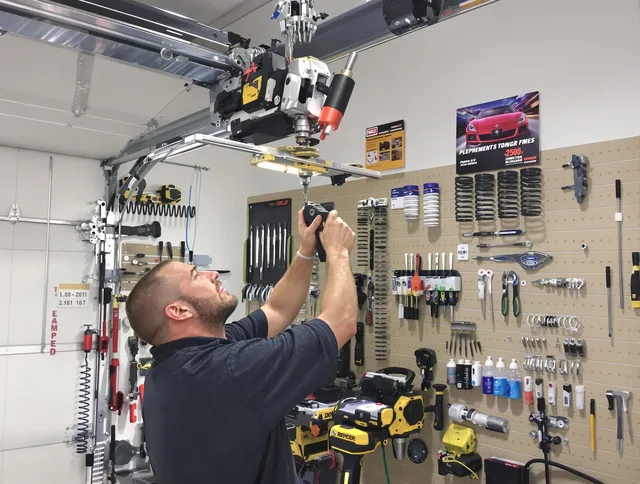Garage Door Spring Repair in Tolland