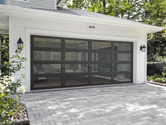 Tolland Garage Door Repair design specialist presenting custom garage door options to Tolland homeowner