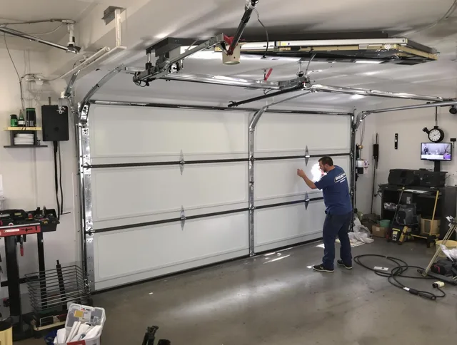 Professional garage door repair service by Tolland Garage Door Repair in Tolland