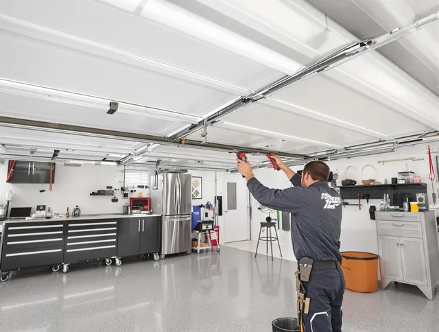 Overhead garage door repair service by Tolland Garage Door Repair in Tolland