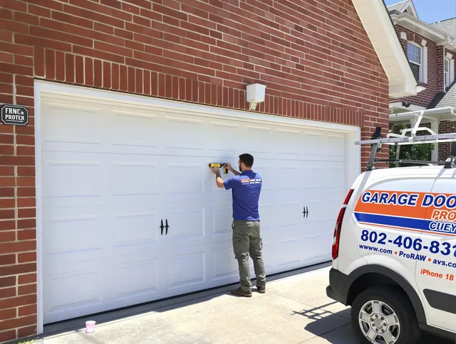 Local garage door repair service by Tolland Garage Door Repair in Tolland